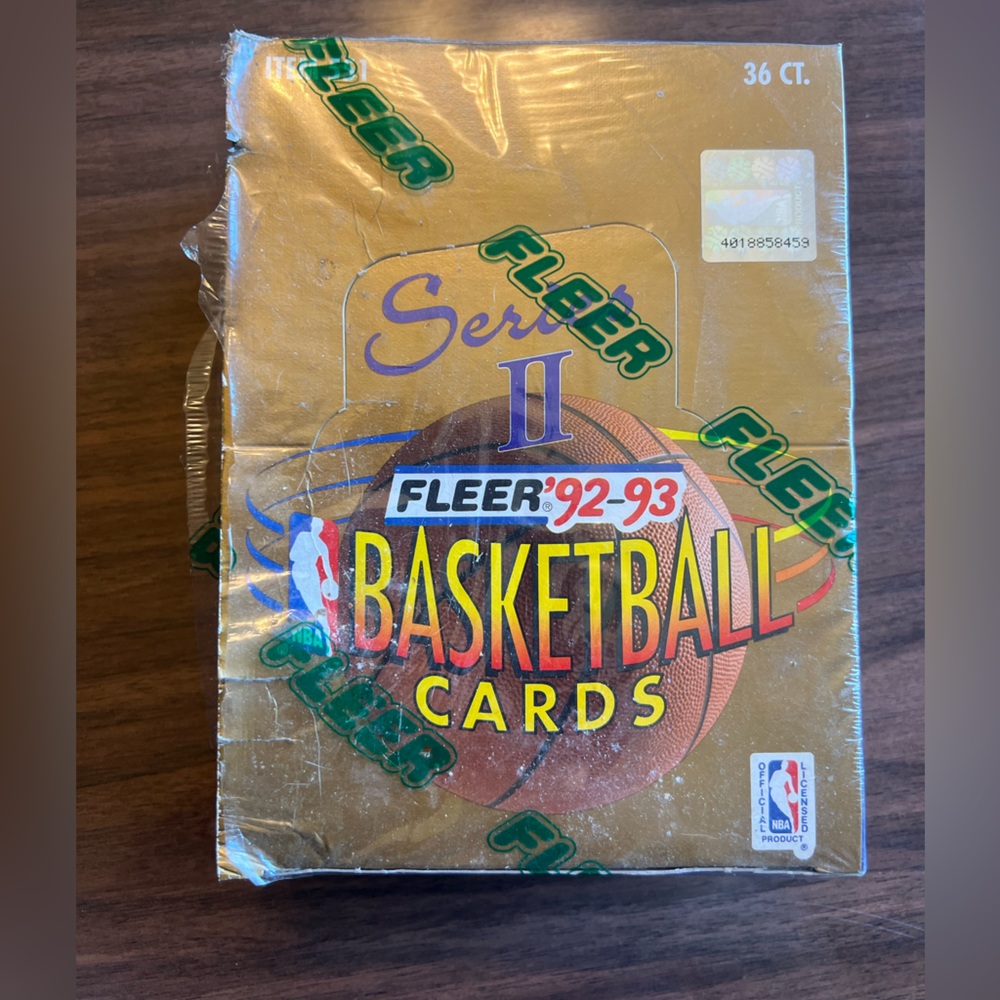 92-93 Fleer Series II Basketball Cards